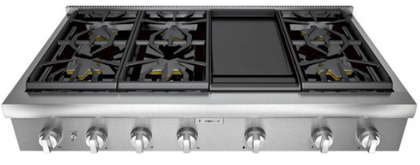 Thermador Gas Rangetop 48'' Stainless Steel PCG486WD