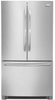 Frigidaire Gallery Series USED FGUN2642LF 25.8 cu. ft. French Door Refrigerator with 4 SpillSafe Sliding Glass Shelves, 2 Clear Full-Width Humidity Crispers, Ramp-Up Lighting and Self-Closing Pull Out Freezer Drawer: Stainless Steel