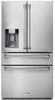 Thor Kitchen TRF3601FD 36 Inch Freestanding French Door Refrigerator with 21.6 cu.ft. Capacity, Ice and Water Dispenser, Counter Depth, Triple-Tech Cooling System, Crisper Drawers, Super Freezing and Cooling Function, and ENERGY STAR Certified