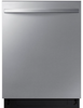 Samsung - AutoRelease Dry Built-in Dishwasher with 3rd Rack, Fingerprint Resistant, 51 dBA - Stainless Steel DW80CG4051SR