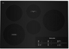 KitchenAid KCES950KBL 30 Inch Electric Cooktop with 5 Elements, Even-Heat™ Ultra Power™ Element, Ultra Power™ Double-Ring Round Element, Touch Activated Controls, Hot Surface Indicator, Simmer Setting, Melt Setting, and Control Lock: Black