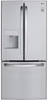 LG LFDS22520S 30 Inch French Door Refrigerator with 21.8 cu. ft. Capacity, External Water Dispenser, SpillProtector™ Shelves, SmartDiagnosis™, Door Alarm, Child Lock, Linear Compressor, ADA Compliant, and ENERGY STAR®