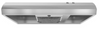 Whirlpool UXT4130ADS 30 Inch Under Cabinet Range Hood with 2-Speed/190 CFM Blower, Rocker Switch Control, Incandescent Lighting, Grease Filter, FIT System, Hidden Vent, Flexible Ventilation Options, and ADA Compliant: Stainless Steel