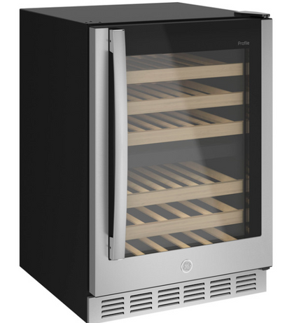 GE Profile™ 44-Bottle Dual Zone Wine Cooler PWS06DSPSS