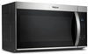 Whirlpool WMMS3330RZ 1.9 cu. ft. Over-the-Range Microwave Oven with 1,000 Watts, 3-Speed 300 CFM Venting System, Sensor Cook, Glass Turntable, and Cooktop Lighting: Fingerprint Resistant Stainless Steel