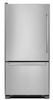 KitchenAid 22 cu. ft. 33-Inch Width Full Depth Non Dispense Bottom Mount Refrigerator KRBL102ESS