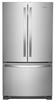 Whirlpool WRFC2036RZ 36 Inch Counter-Depth French Door Refrigerator with 20 Cu. Ft. Capacity, 5 Glass Shelves, Gallon Door Bins, Deli Drawer, Internal Water Dispenser, Icemaker, and ENERGY STAR®: Stainless Steel