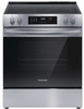 Frigidaire FCFE3062AS 30 Inch Freestanding Electric Range with 5.3 Cu. Ft. Capacity, 5 Smoothtop Elements, EvenTemp™ Element, SpaceWise® Element, Keep Warm Zone, Steam Clean, Store-More™ Storage, ADA Compliant and Energy Star Certified: Stainless Steel