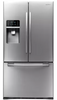 Samsung RFG297HDRS REFURBISHED 28.5 cu. ft. French Door Refrigerator with Spill Proof Glass Shelves, Cool Select Pantry, Power Freeze/Cool Options and External Ice/Water Dispenser: Stainless Steel