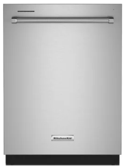 KitchenAid KDTM405PPS 24 Inch Fully Integrated Dishwasher with 16 Place Settings, 44 dBA, 5 Wash Cycles, FreeFlex™ 3rd Rack, ProWash™, Heat Dry, Advanced Clean Wash System and ENERGY STAR®