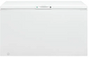 Frigidaire FFCL1542AW 56 Inch Chest Freezer with 14.8 Cu. Ft. Capacity, Removable Baskets, External Temperature Control, LED Interior Light, Power-on Indicator Light, Lock, Defrost Water Drain, Manual Defrost, and CSA Listed