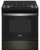 Whirlpool - 5.0 Cu. Ft. Gas Range with Frozen Bake Technology - Black Stainless steel WEG515S0LV
