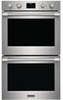 Frigidaire Professional Series PCWD3080AF 30 Inch Electric Double Wall Oven with Air Fry, 10.6 Cu. Ft. Capacity, Total Convection, Self Clean+Steam Clean, No Preheat, Slow Cook, Steam Bake/Roast, Delay Bake, Sabbath Mode, Glide Rack, Temperature Probe