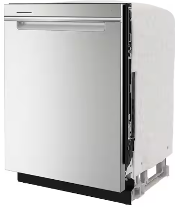 Whirlpool 24 in. Built-In Tall Tub Dishwasher in Fingerprint Resistant Stainless Steel with Washing 3rd Rack, 41 DBA WDPS7024RZ