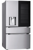 LG - Standard-Depth MAX 28.6 Cu. Ft. 4-Door French Door-in-Door Smart Refrigerator with InstaView MyColor - PrintProof Stainless Steel LF29S8365S