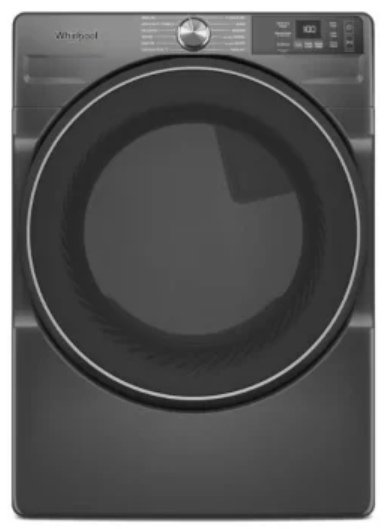 Whirlpool WED5720RU 27 Inch Smart Electric Dryer with 7.4 cu ft Capacity, Wrinkle Shield™, AI Intelligent Dry, Quick Wash & Dry, Sanitize Cycle, Air Dry Cycle, Whirlpool® App, Cycle Notification, Voice Control, Family Share and ENERGY STAR® Certified