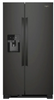 Whirlpool 36 Inch Freestanding Side by Side Refrigerator with 24.51 Cu. Ft. Total Capacity (WRS555SIHB)