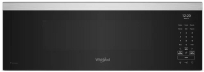Whirlpool WMML5530RZ 1.1 cu. ft. Over-the-Range Smart Microwave Oven with 1,000 Watts, 4-Speed 450 CFM Venting System, Sensor Cooking, Glass Turntable , and LED Cooktop Lighting: Fingerprint Resistant Stainless Steel