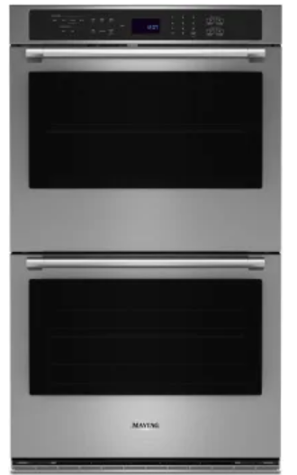 Maytag MOED6030LZ 30 Inch Double Electric Wall Oven with 10 cu. ft. True Convection Oven, Self Clean, No-Preheat Air Fry, Power Preheat, Keep Warm™, Sabbath Mode, and Star K