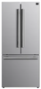 Forno Espresso Gallipoli FFFFD197431SB 30 Inch Freestanding Counter-Depth French Door Refrigerator with 17.48 cu. ft. Total Capacity, Ice Maker, Total Frost-Free Design, and ENERGY STAR® Certified: Stainless Steel
