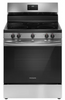 Frigidaire FCRE3052BS 30 Inch Freestanding Electric Range with 5 Elements, 5.3 cu. ft. Oven Capacity, Quick Boil Element, SpaceWise® Dual Element, Storage Drawer, and Manual Clean: Stainless Steel