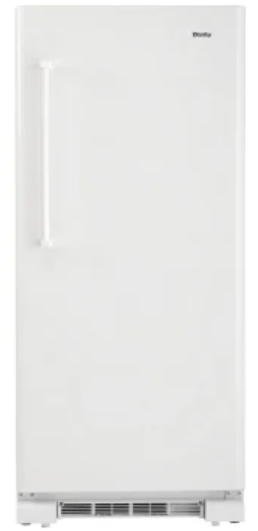 Danby DUF167A4WDD 30 Inch Upright Garage Ready Freezer with 16.7 Cu. Ft. Capacity, Fast Freeze, Frost Free Design, Digital Thermostat, Door Ajar Alarm, and LED Lighting