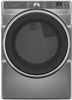 Whirlpool WED6720RR 27 Inch Smart Front Load Electric Dryer with 7.4 cu ft Capacity, Wrinkle Shield™ Option with Steam, Quick Dry Cycle, Wrinkle Control Cycle, Air Flow Detection, EcoBoost™ Option, and ENERGY STAR® Certified: Radiant Silver
