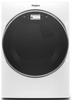 Whirlpool WGD9620HW 27 Inch Gas Smart Dryer with 7.4 Cu. Ft. Capacity, Intuitive Controls, Advanced Moisture Sensing, 37 Dry Cycles, Steam Refresh Cycle, Sanitize Cycle, Wrinkle Shield™ Plus Option, and ENERGY STAR® Certified: White