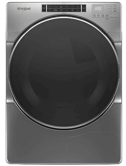 Whirlpool WHD862CHC 27 Inch Ventless Electric Dryer with 7.4 Cu. Ft. Capacity, Hybrid Heat Pump Drying Technology, Intuitive Controls, Advanced Moisture Sensing, Closet-Depth Fit, 36 Dry Cycles, Quick Dry, Wrinkle Shield™ Option, Eco Option