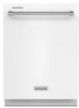 KitchenAid KDTE204KWH 24 Inch Fully Integrated Dishwasher White
