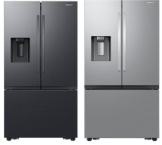 Samsung - 31 cu. ft. 3-Door French Door Smart Refrigerator with Four Types of Ice RF32CG5400(SR/MT)