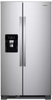 Whirlpool 33 Inch Freestanding Side by Side Refrigerator with 21.4 Cu. Ft. Total Capacity WRS321SDH(V/B/Z/W)