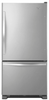 Whirlpool 33 Inch Bottom-Freezer Refrigerator with FreshFlow Preserver WRB322DMB(M/W)