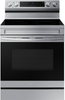 Samsung - 6.3 cu. ft. Freestanding Electric Range with WiFi, No-Preheat Air Fry & Convection - Stainless Steel NE63A6511(SS/SG)