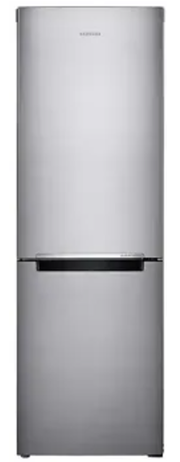 Samsung - 11.3 cu. ft. Bottom-Freezer Counter Depth Refrigerator - Stainless Steel RB10FSR4ESR/AA