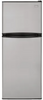 Haier HA10TG21S(B/S/W) 24 Inch Counter-Depth Top Freezer Refrigerator with 9.8 Cu.Ft. Total Capacity, 2 Spill Proof Glass Shelves, Humidity Controlled Crisper, LED Interior Lighting, 3 Door Bins, 1 Freezer Shelf, 2 Freezer Door Bins and ADA Compliance