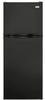 Haier HA10TG21S(B/S/W) 24 Inch Counter-Depth Top Freezer Refrigerator with 9.8 Cu.Ft. Total Capacity, 2 Spill Proof Glass Shelves, Humidity Controlled Crisper, LED Interior Lighting, 3 Door Bins, 1 Freezer Shelf, 2 Freezer Door Bins and ADA Compliance