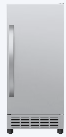 EdgeStar 50-lb Ice Per day Built-in Cubed Ice Maker ( Black Cabinet, Stainless Steel Door ) IB450SSP