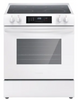 Frigidaire FCFE3062AW 30 Inch Freestanding Electric Range with 5.3 Cu. Ft. Capacity, 5 Smoothtop Elements, EvenTemp™ Element, SpaceWise® Element, Keep Warm Zone, Steam Clean, Store-More™ Storage, ADA Compliant and Energy Star Certified: White
