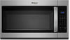 Whirlpool - 1.7 Cu. Ft. Over-the-Range Microwave - Stainless Steel - WMH31017HZ