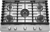 KitchenAid KCGS550ESS 30 Inch Gas Cooktop with 5 Sealed Burners, Professional Dual Ring Burner