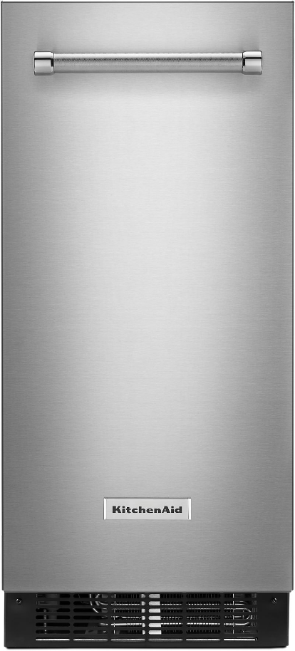 KitchenAid KUIX335HPS 15 Inch Built-In Undercounter Clear Ice Maker with 25 lbs. Ice Storage Capacity