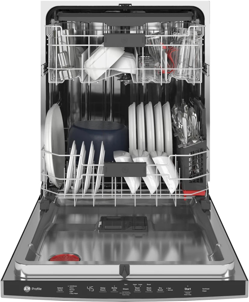 GE Profile PDP715SYNFS 24 Inch Fully Integrated Dishwasher with 16 Place Setting Capacity