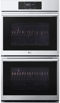 LG Studio WDES9428F 30 Inch Smart Double Electric Wall Oven with 9.4 cu. ft. Total Capacity