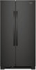 Whirlpool WRS312SNHB 33 Inch Freestanding Side by Side Refrigerator with 21.72 Cu. Ft. Total Capacity