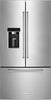 KitchenAid - 23.8 Cu. Ft. French Door Counter-Depth Refrigerator - Stainless steel (KRFC704FPS)