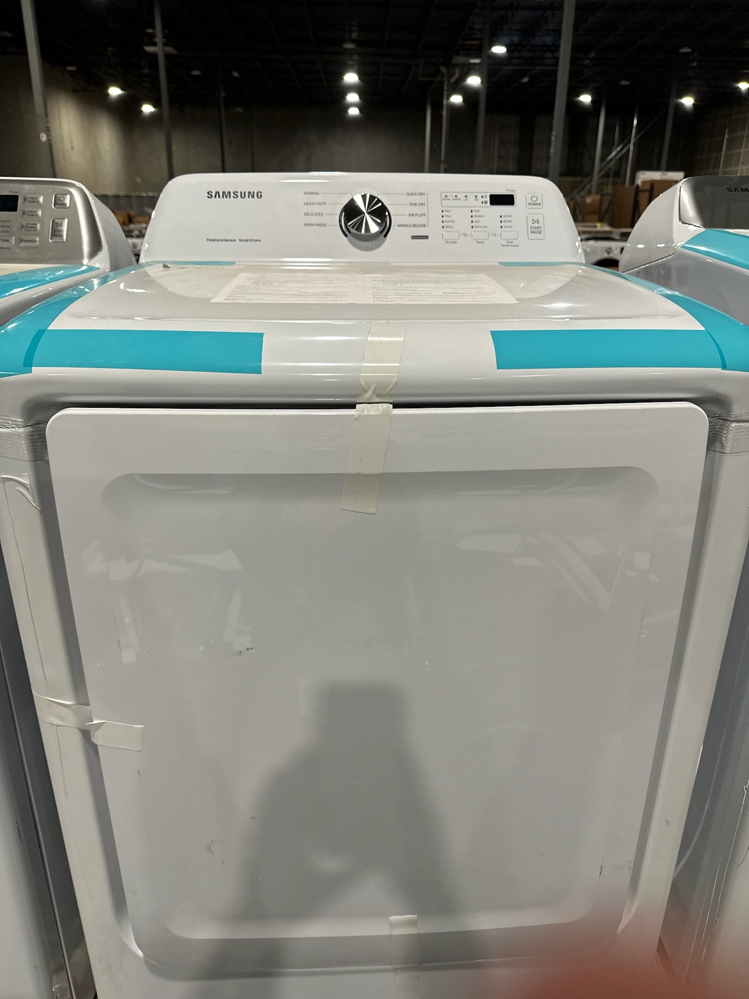 Samsung DVE45T3200W 27 Inch Electric Dryer with 7.2 Cu. Ft. Capacity stlapplianceoutlet