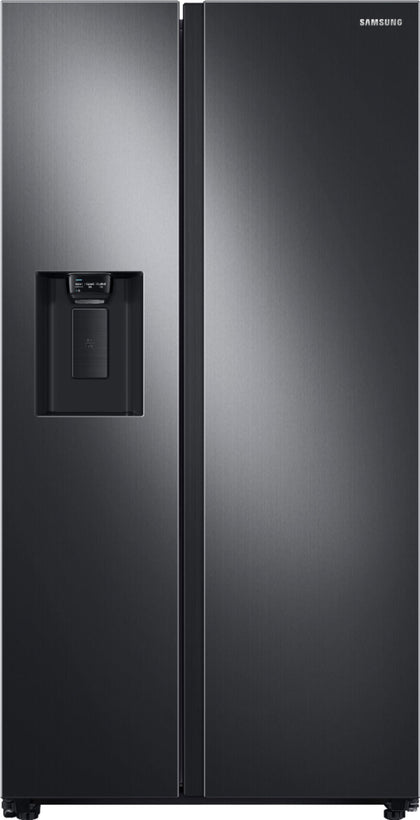 Samsung - 27.4 Cu. Ft. Side-by-Side Refrigerator - Black stainless steel - RS27T5200SG/AA