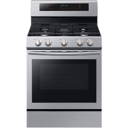 Samsung Gas Convection Range - Freestanding - 5.8 cu ft - Stainless Steel- NX58M6630SS