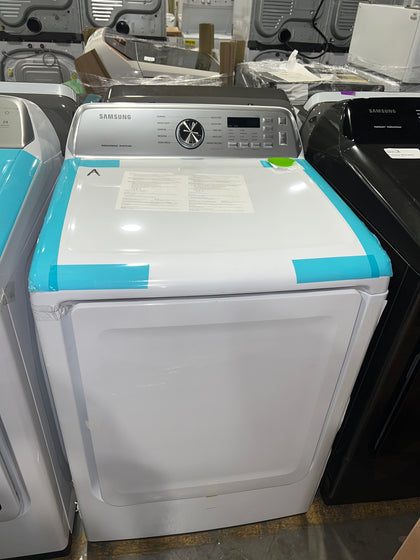 Samsung 7.4 cu. ft. Electric Dryer with Sensor Dry in White (DVE45T3400W)